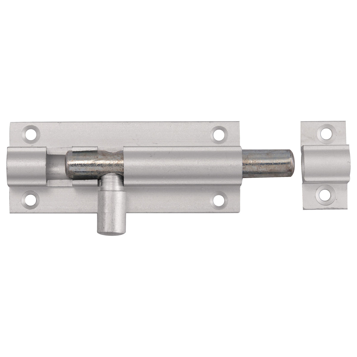 PREPACK ECLIPSE ALUMINIUM STRAIGHT BARREL BOLT 063x25 SAA by FRISCO UK SALES LTD