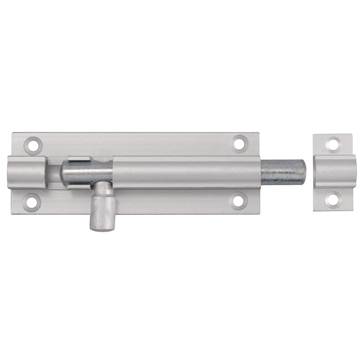 PREPACK ECLIPSE ALUMINIUM STRAIGHT BARREL BOLT 076x25 SAA by FRISCO UK SALES LTD