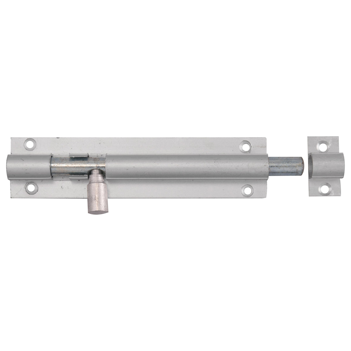 PREPACK ECLIPSE ALUMINIUM STRAIGHT BARREL BOLT 100x25 SAA by FRISCO UK SALES LTD