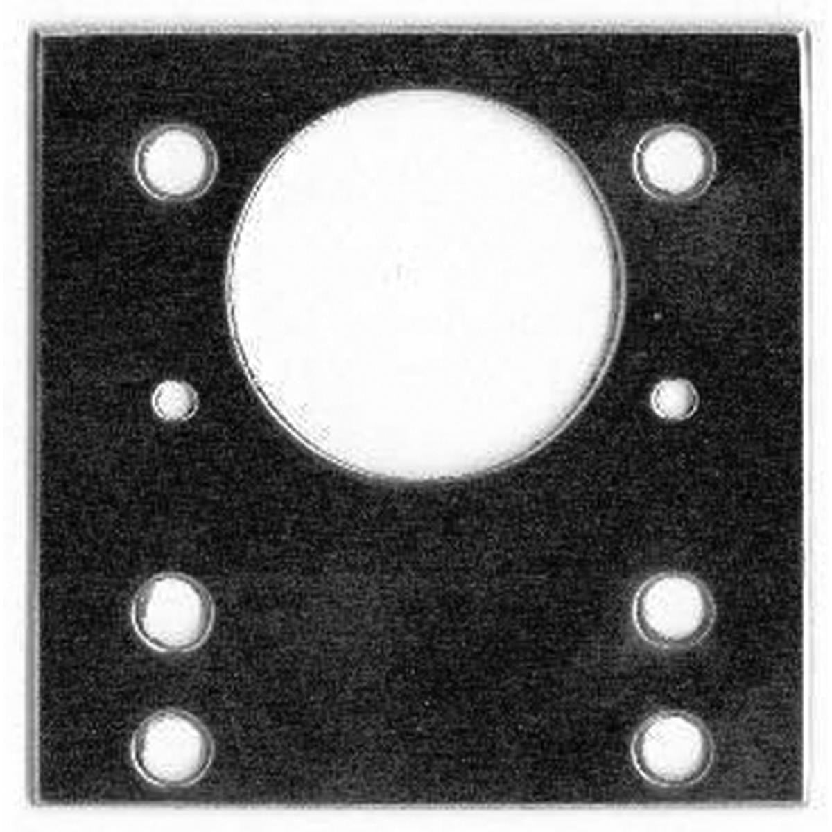 Repair Plate for Concealed Door Hinge 70x70mm | BR296