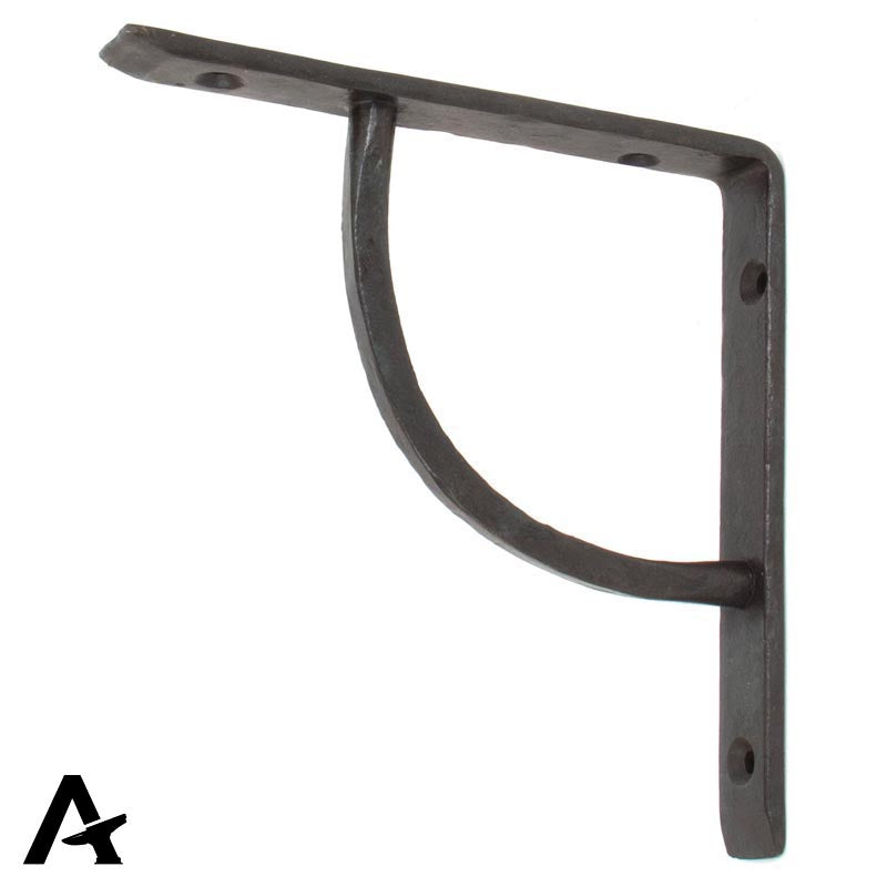 SHELF BRACKET PLAIN 155x18x250 BWX - 83781 by MARCHES (ANVIL) ARCHITECTURAL HARDWARE