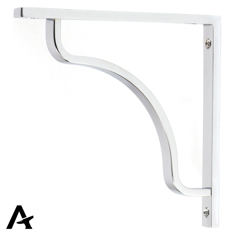 ABINGDON SHELF BRACKET 150x150x15 PCP - 51089 by MARCHES (ANVIL) ARCHITECTURAL HARDWARE