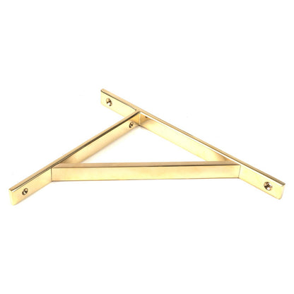 CHALFONT SHELF BKT 260x20x200 PBR - 51145 by MARCHES (ANVIL) ARCHITECTURAL HARDWARE