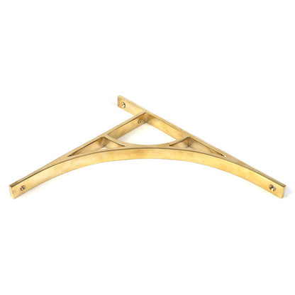 TYNE SHELF BKT 314x20x250 PBR - 51175 by MARCHES (ANVIL) ARCHITECTURAL HARDWARE