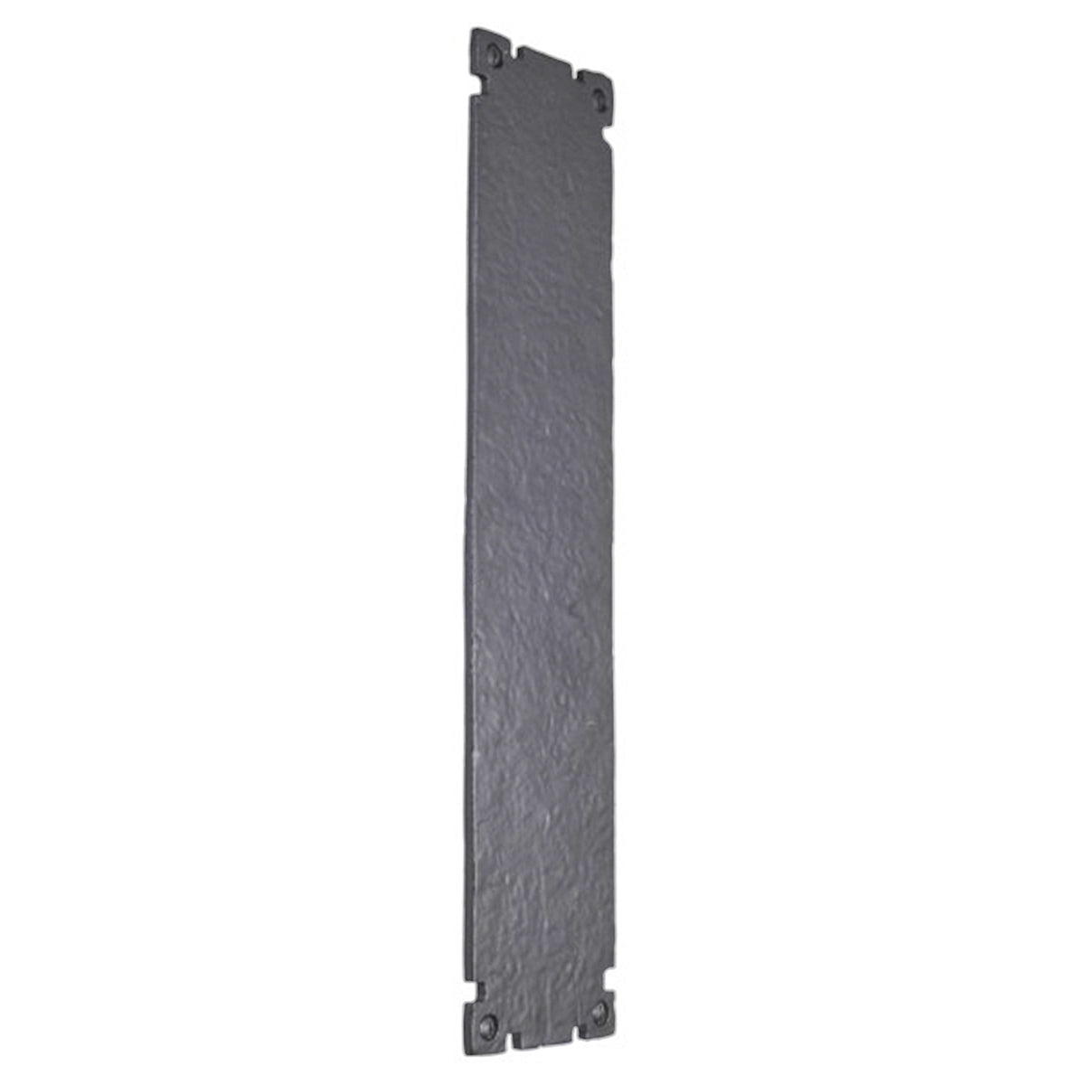 Rectangular Finger Plate 68 × 316mm Black – product view – BRS4253BLK