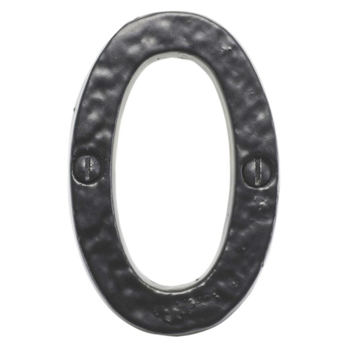 DOOR NUMERALS #0 76 BLK by Spira Brass