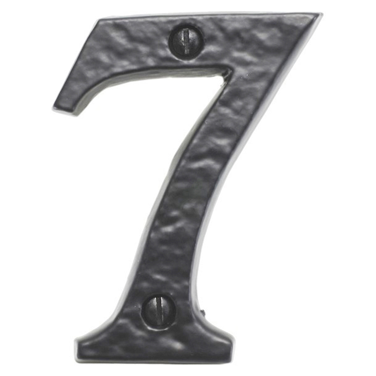DOOR NUMERALS #7 76 BLK by Spira Brass