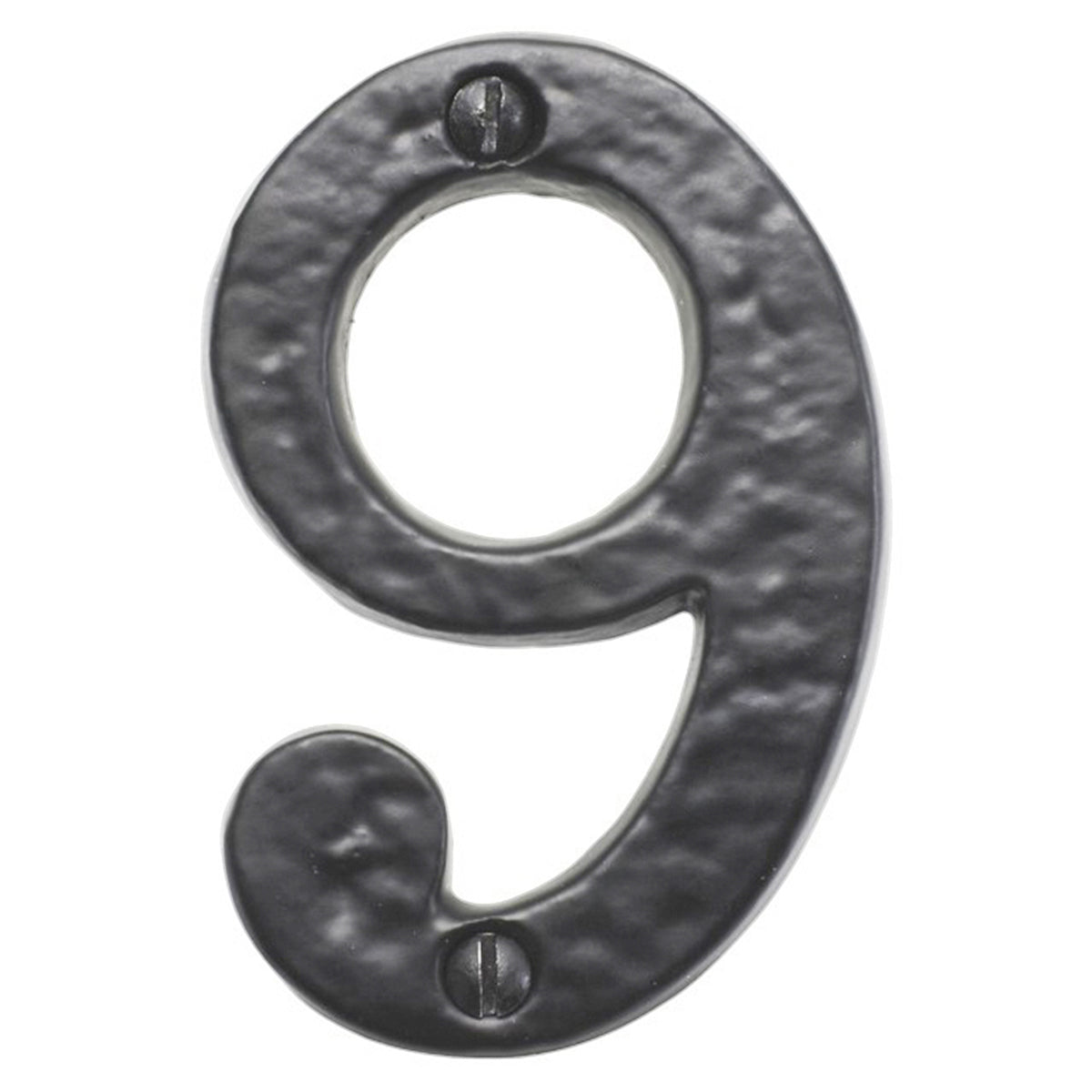 DOOR NUMERALS #9 76 BLK by Spira Brass
