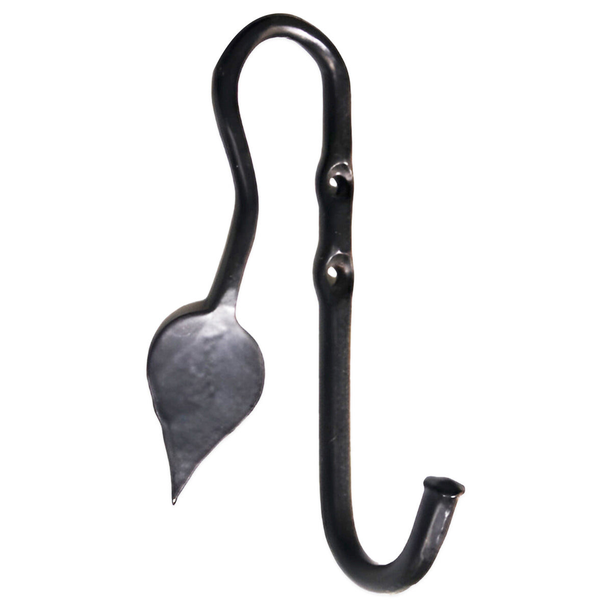 IRON HOOK BR609 280x140 BLK by Spira Brass