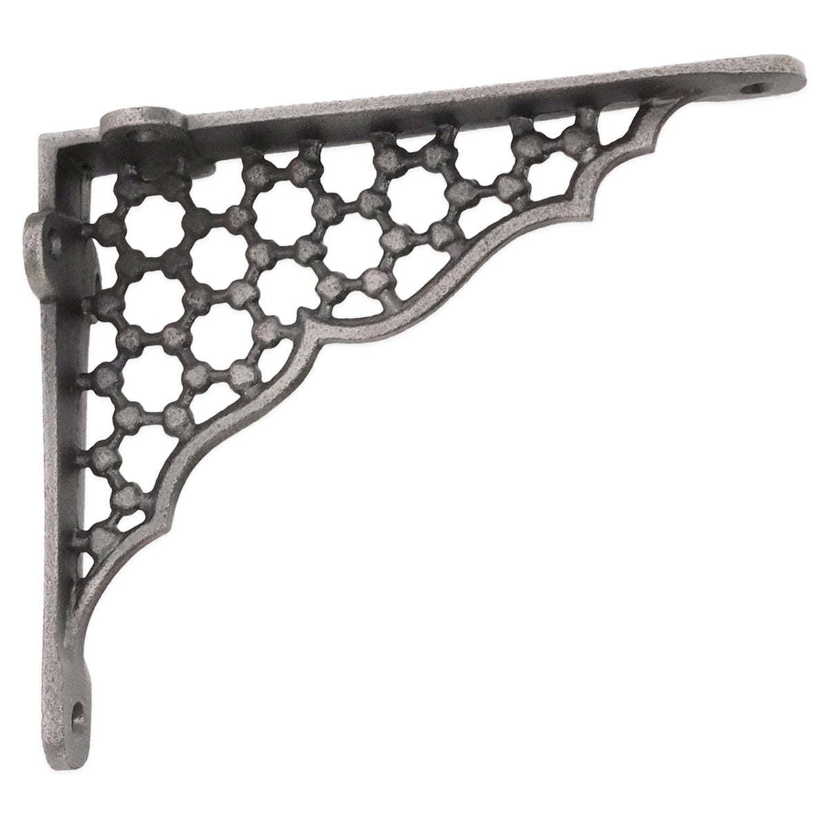 HONEYCOMB SHELF BRACKET PR 40x125x150 PEW by Spira Brass