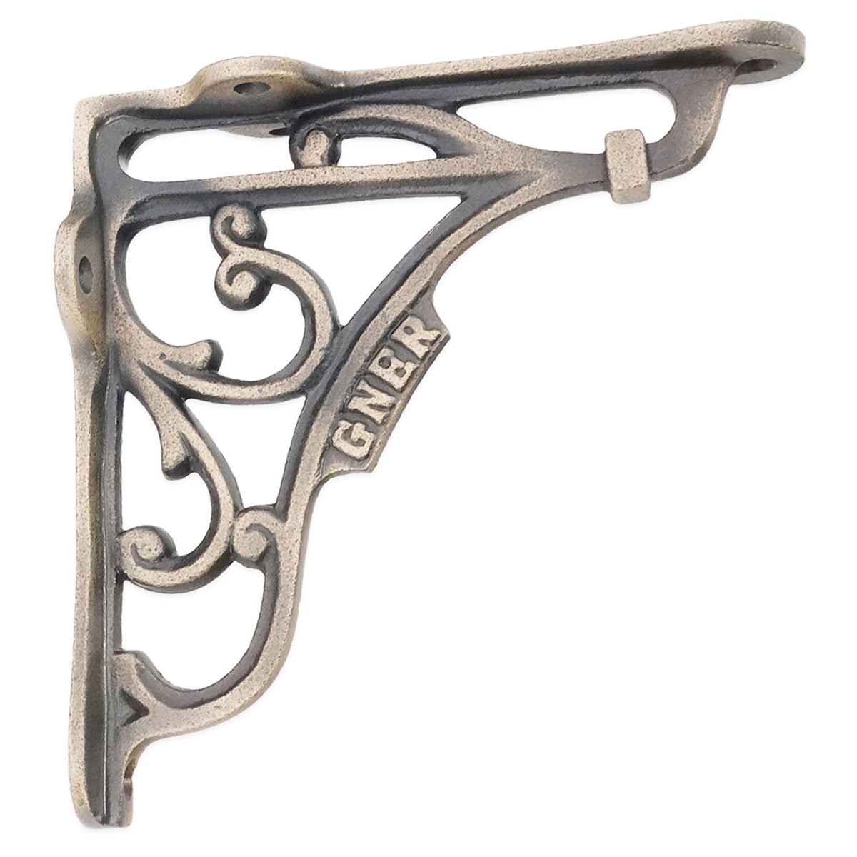 GNER SHELF BRACKET 125X125MM PR 128x130 MAN by Spira Brass