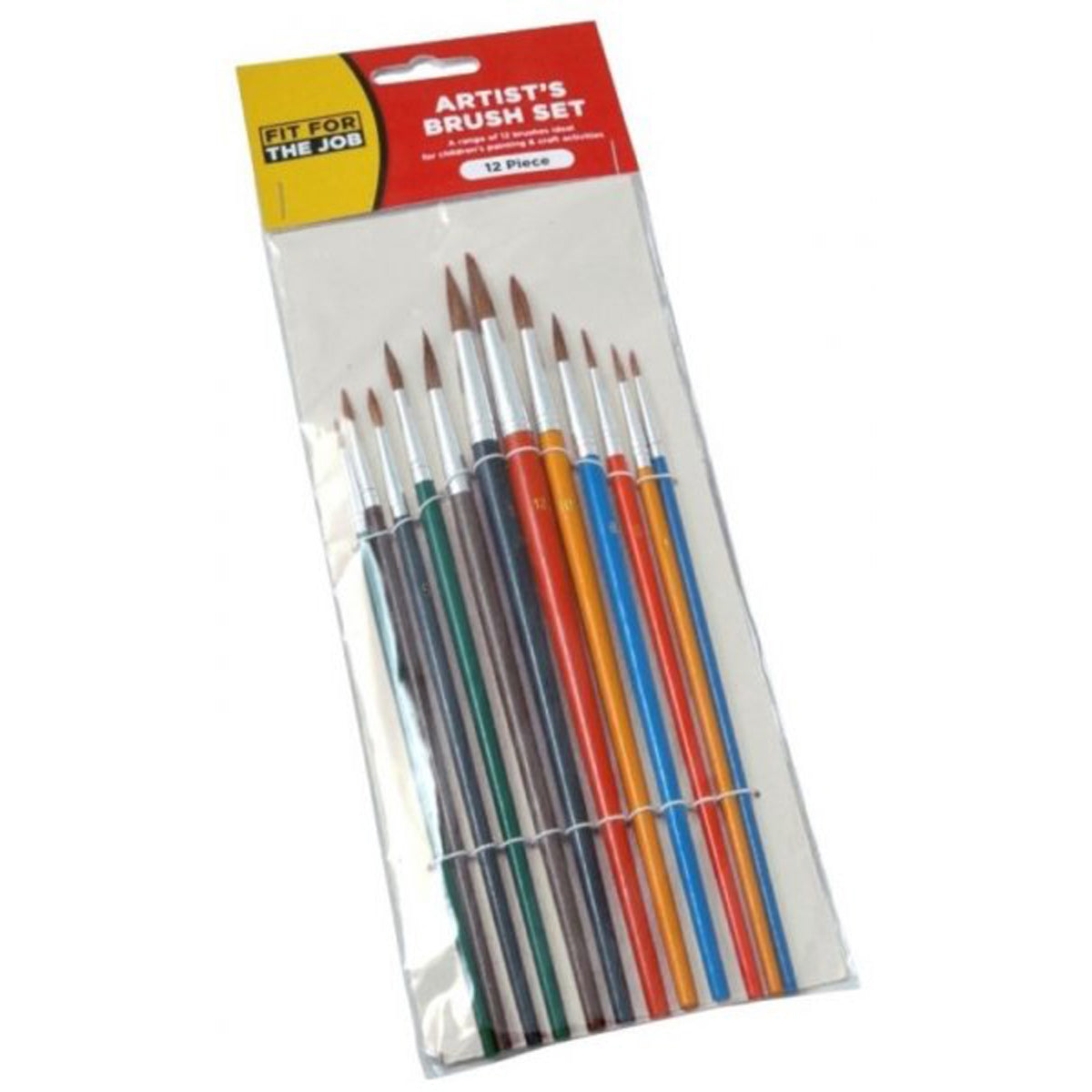 BRUSH PAINT COLOURED ARTIST BRUSHES