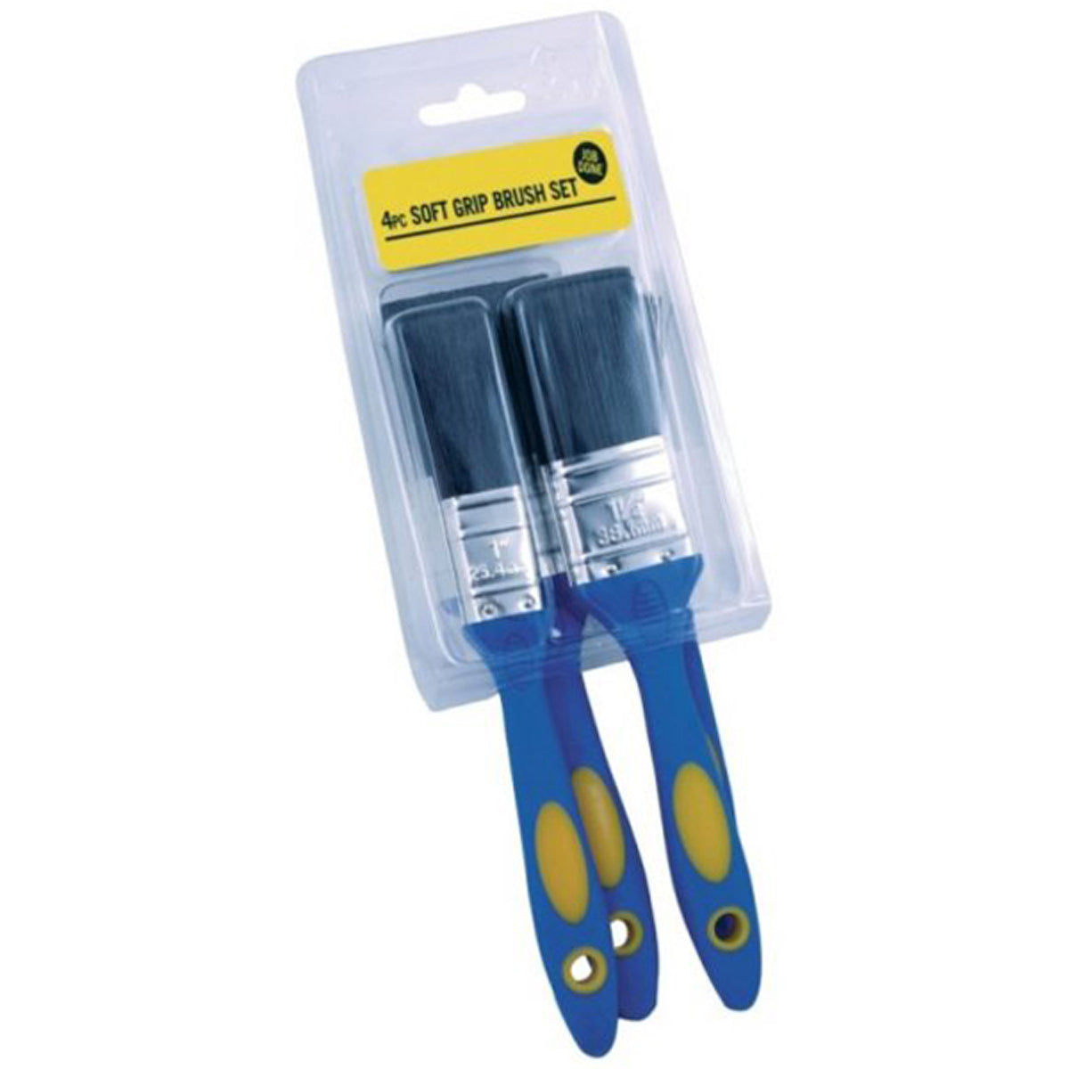 BRUSH PAINT SYNTHETIC SET 4PC