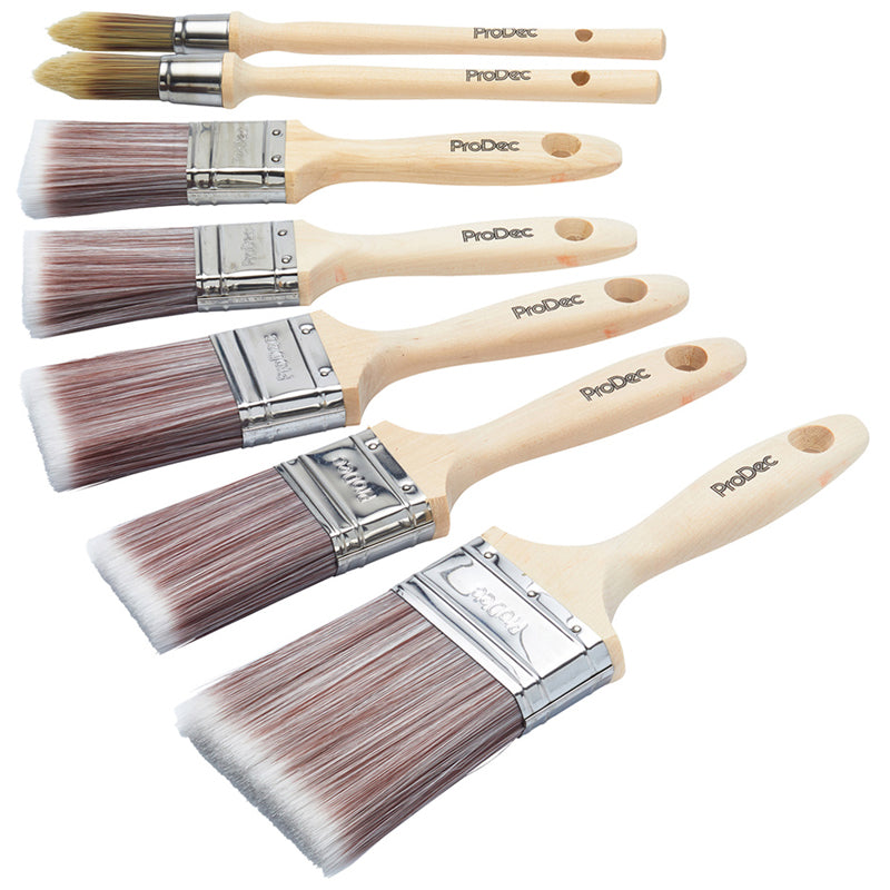 PRODEC PREMIER PAINTBRUSH SET 7PC by RODO LIMITED