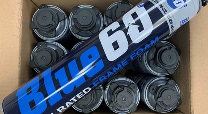 BLUE 60 FIRE RATED FOAM 750ML GUN GRADE