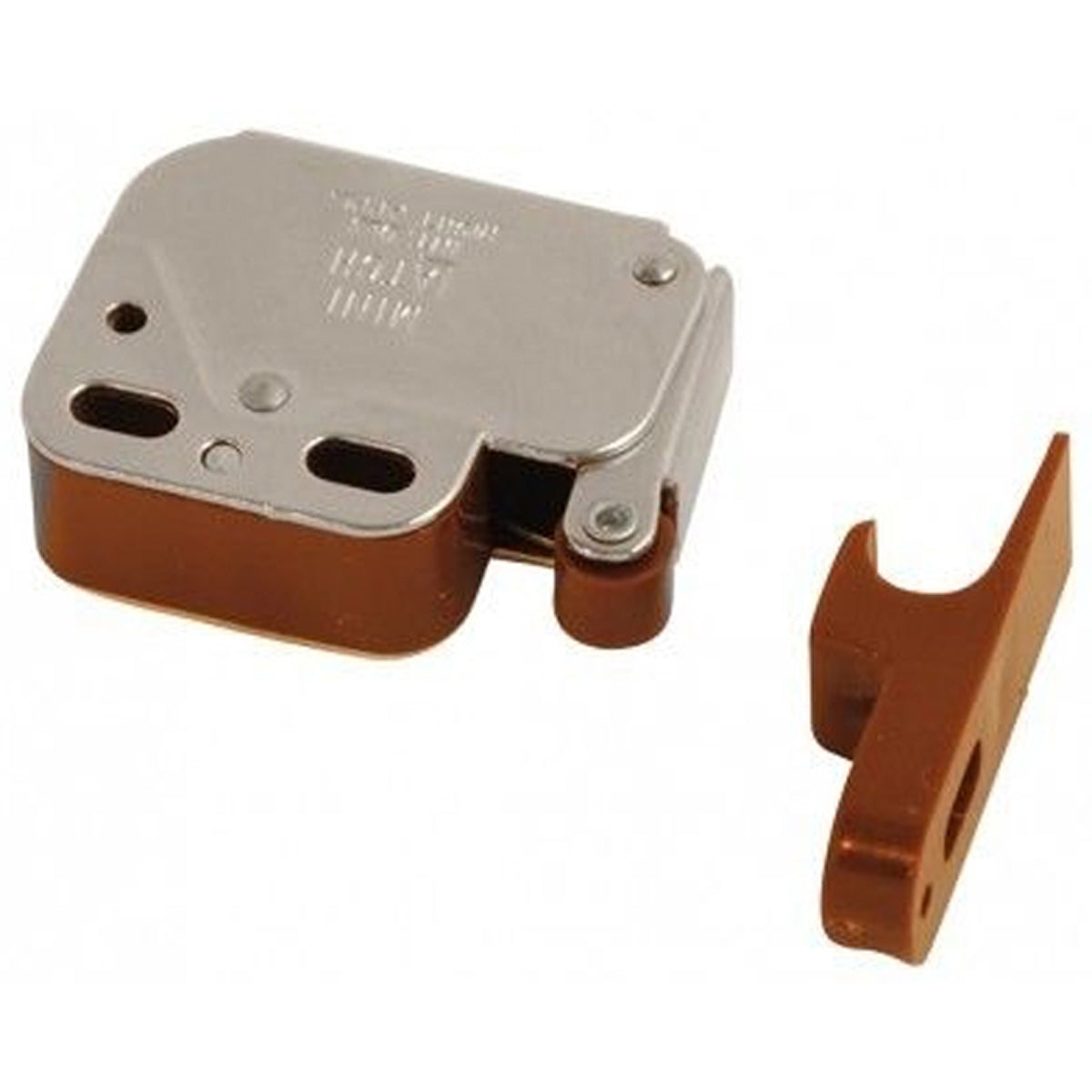 MINI TIP LATCH+FITTINGS BRN by KAM HARDWARE LTD