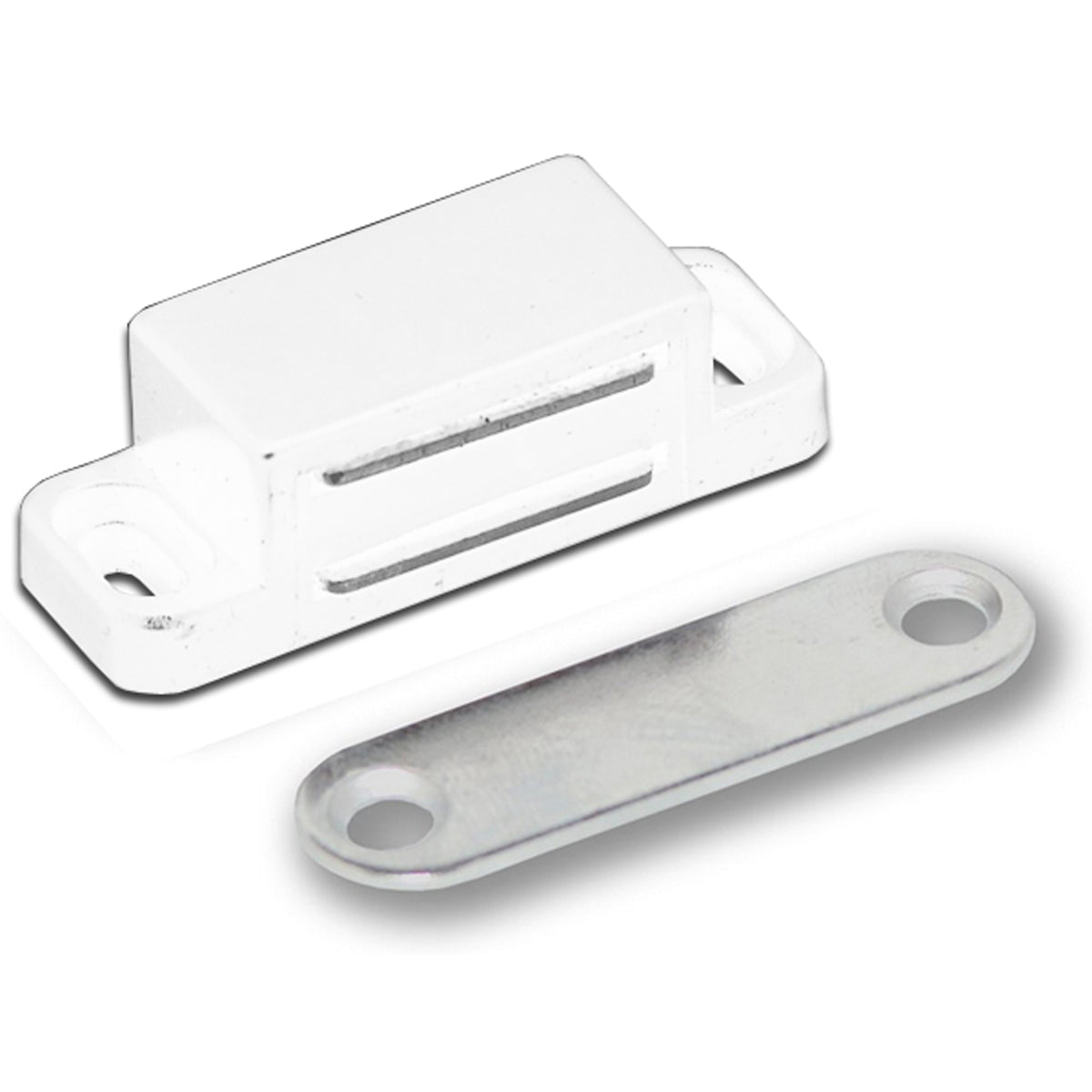 MAGNETIC CATCH HD 6KG WHITE SQUARE
