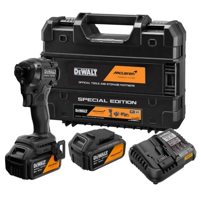 McLaren F1 Impact Driver 18V 2 x 5.0Ah Li-ion by TOOLBANK LTD