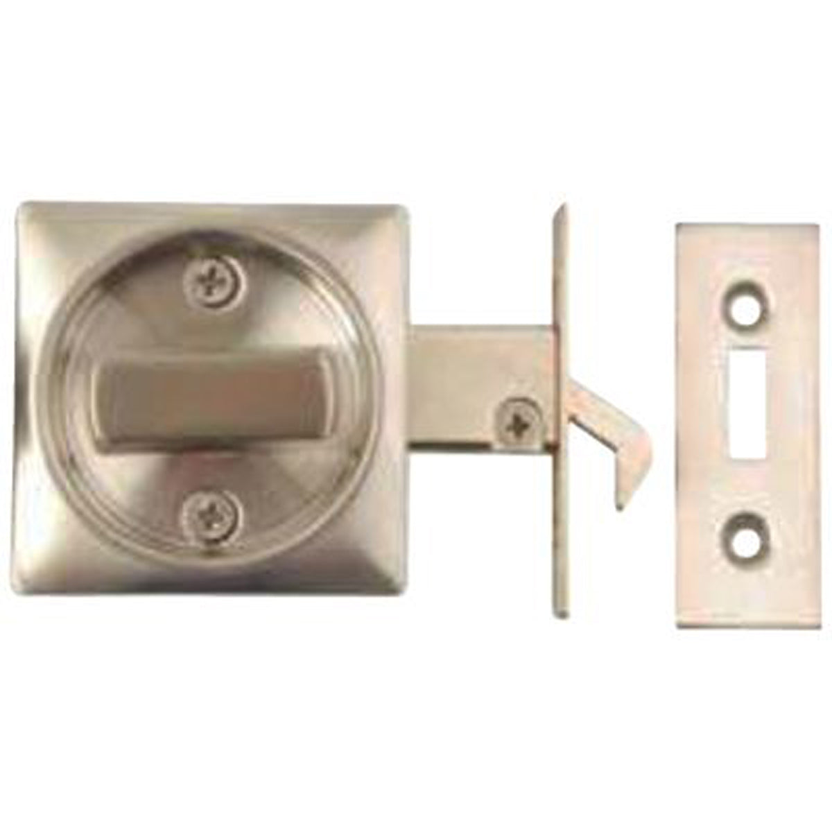 SLIDING DOOR BATH LOCK SQU SSS