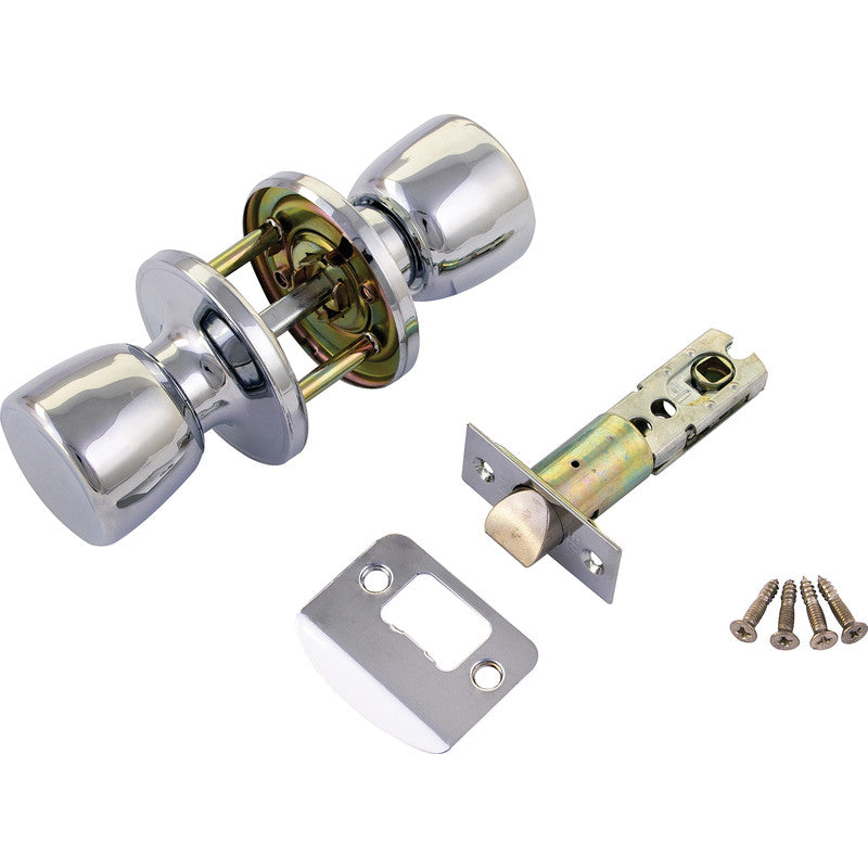 ERA PASSAGE KNOBSET SATIN SILVER
