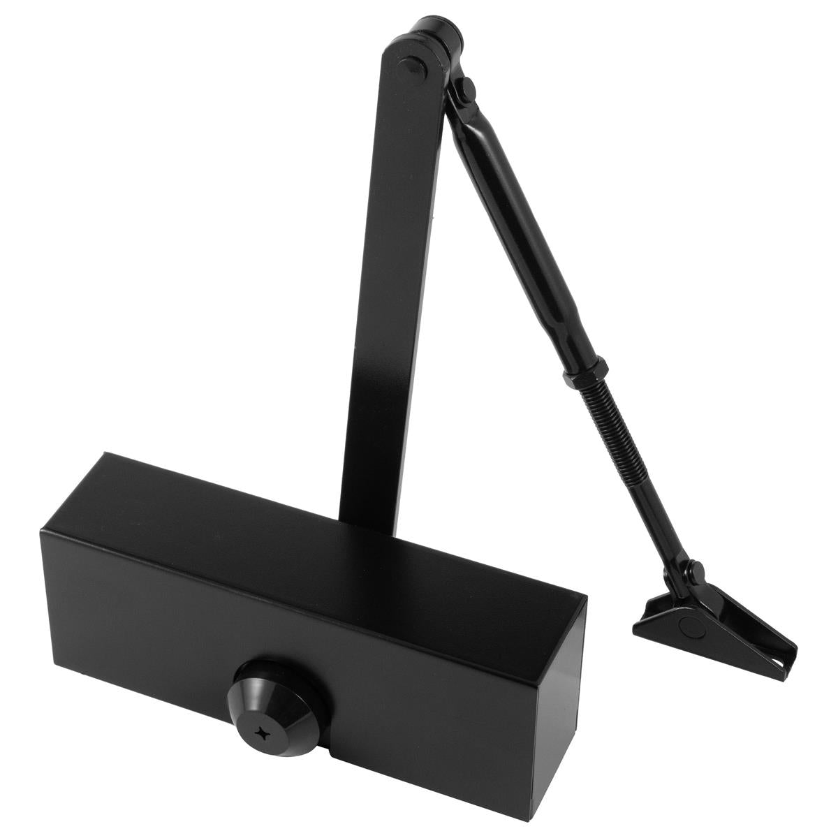 ECLIPSE 73 SERIES DOOR CLOSER SIZE3+COVER 900 60KG BLK by FRISCO UK SALES LTD