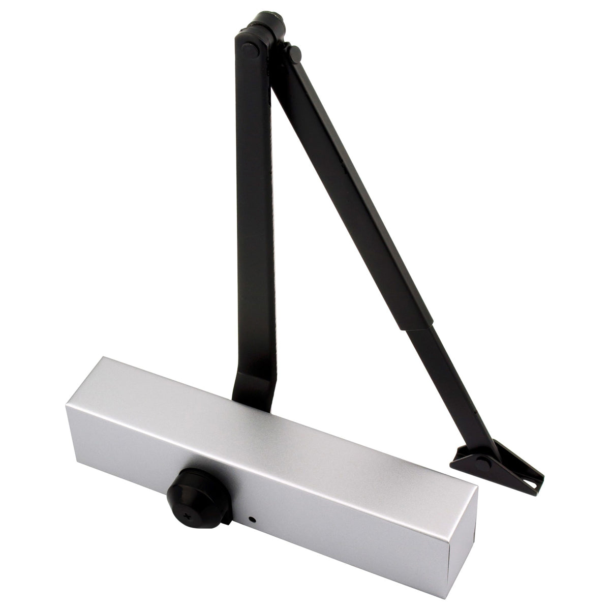ECLIPSE 93 SERIES DOOR CLOSER SQUARE SIZE2-4 1100 80KG SLV/BLK by FRISCO UK SALES LTD