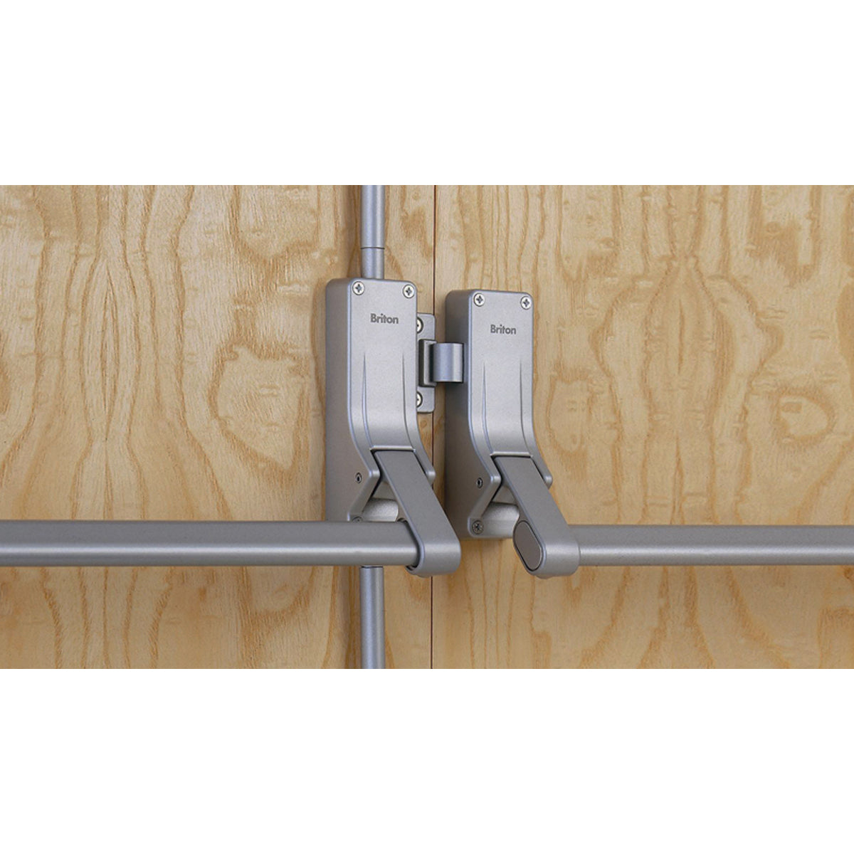 BRITON DOUBLE REBATE PANIC BAR SLV