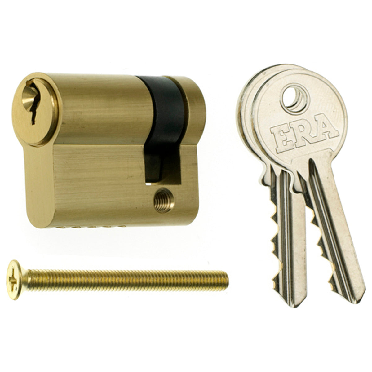 EURO PRO SNG CYL 65 BRS KNOB ONLY