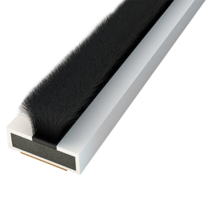 Intumescent Smoke Seal 20x4x2100mm White with Black Brush