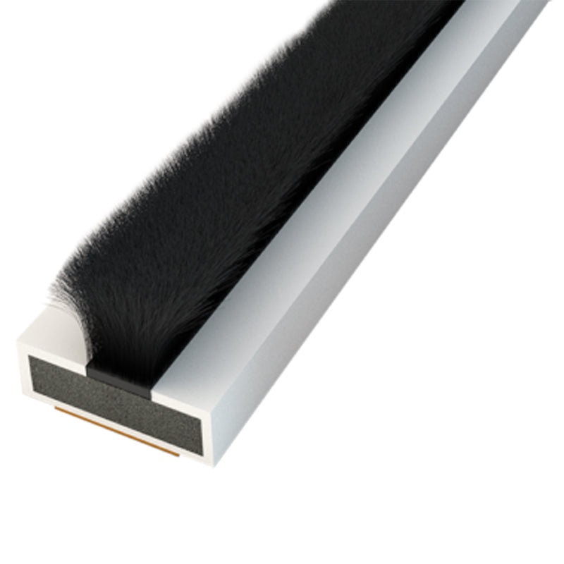 Intumescent Smoke Seal 20x4x2100mm White with White Brush