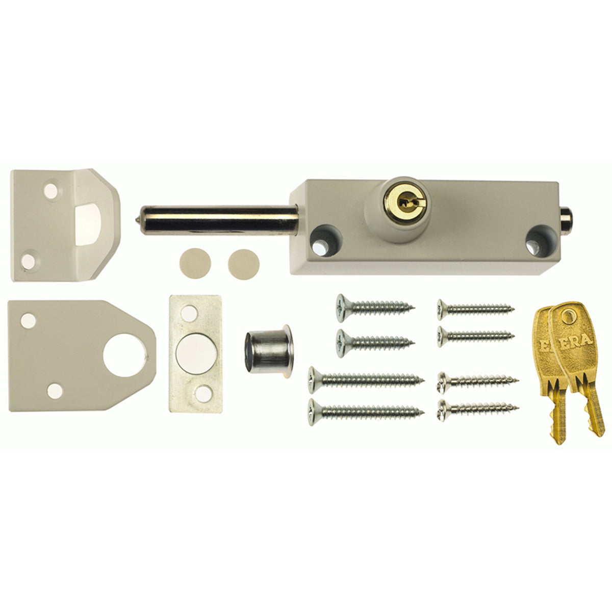 ERA PRESSBOLT STD KEY WHITE
