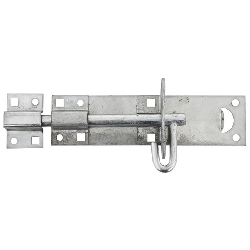 BRENTON PADBOLT MEDIUM 200 BZP by A PERRY & CO (HINGES) LTD