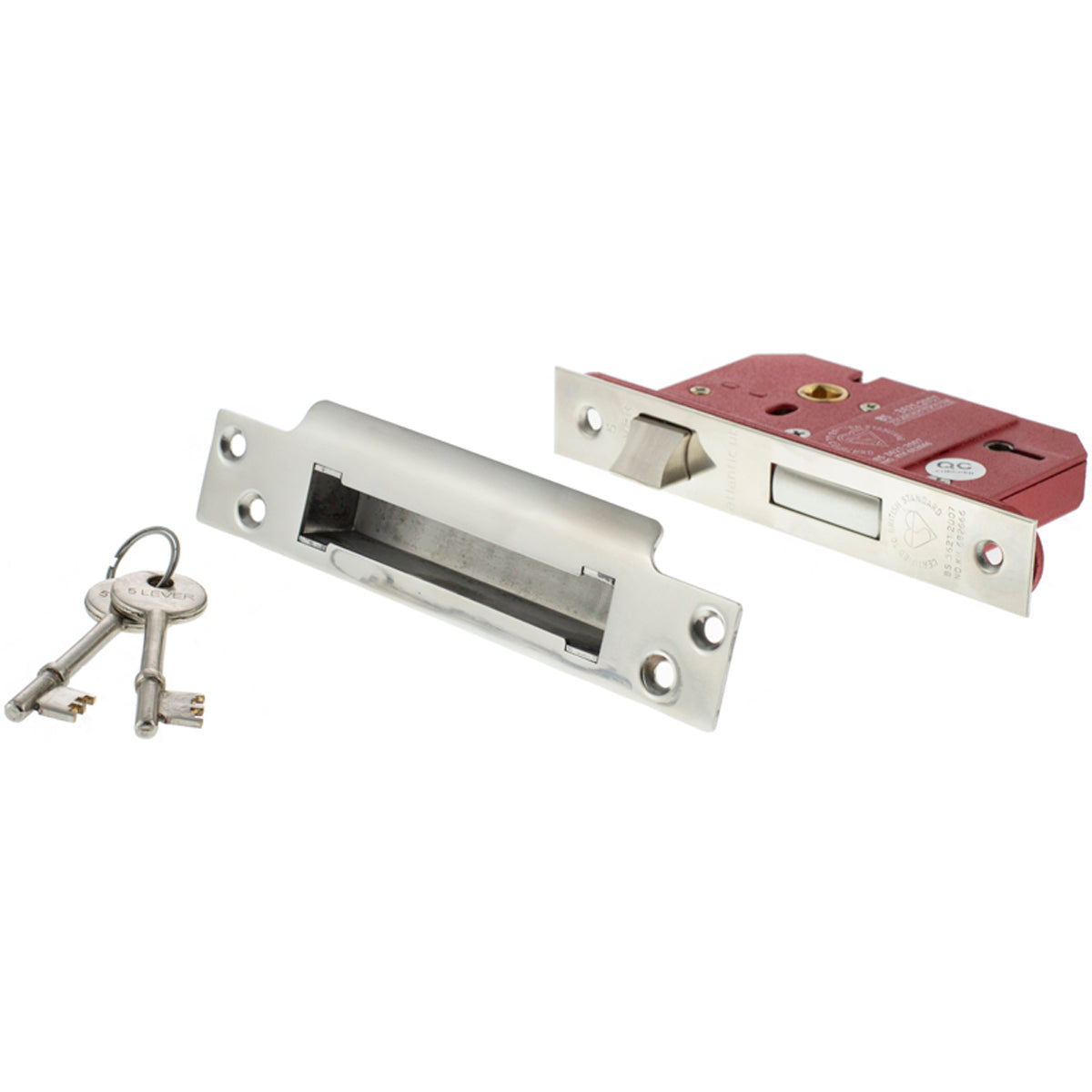 ATLANTIC BS 5LEVER KEY SASHLOCK 76 PCP