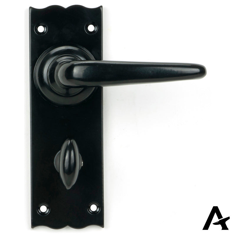 OAK BATHROOM SET LEVER 152x50x105 BKO - 46569 by MARCHES (ANVIL) ARCHITECTURAL HARDWARE