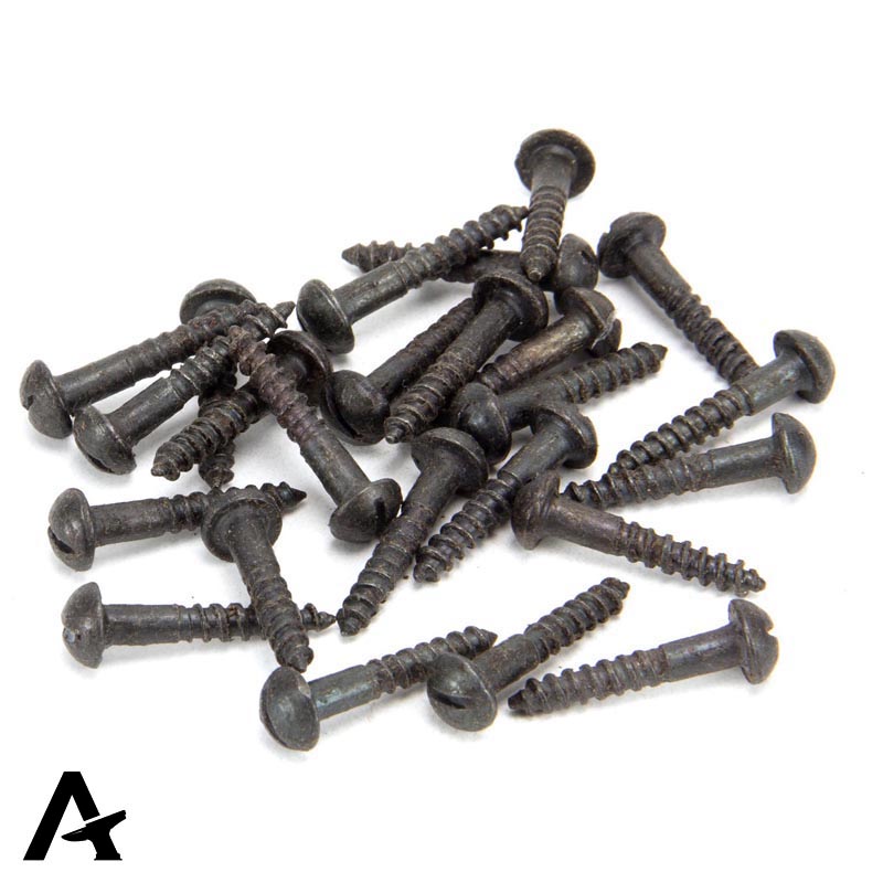SCREW ROUNDHEAD 08x25.40 BWX x25 - 33415 by MARCHES (ANVIL) ARCHITECTURAL HARDWARE