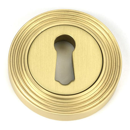 ESCUTCHEON ROUND CNC BEEHIVE 53x8 SBR - 50874 by MARCHES (ANVIL) ARCHITECTURAL HARDWARE