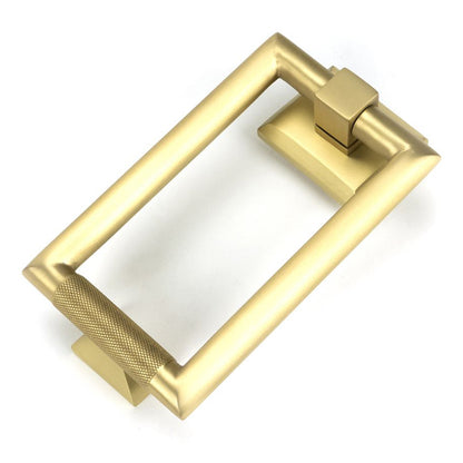 BROMPTON DOOR KNOCKER 145x90x36 SBR - 50885 by MARCHES (ANVIL) ARCHITECTURAL HARDWARE