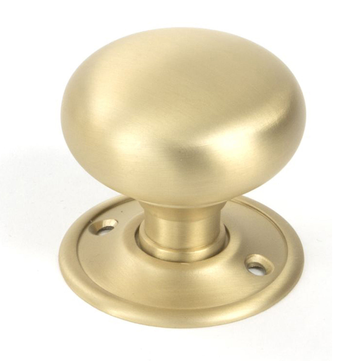 MUSHROOM MORTICE/RIM KNOB 49x44x51 SBR