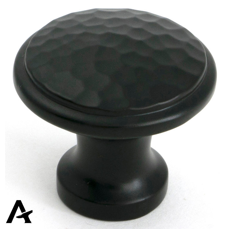 HAMMERED CABINET KNOB 30x25x15 AGBZ - 51293 by MARCHES (ANVIL) ARCHITECTURAL HARDWARE