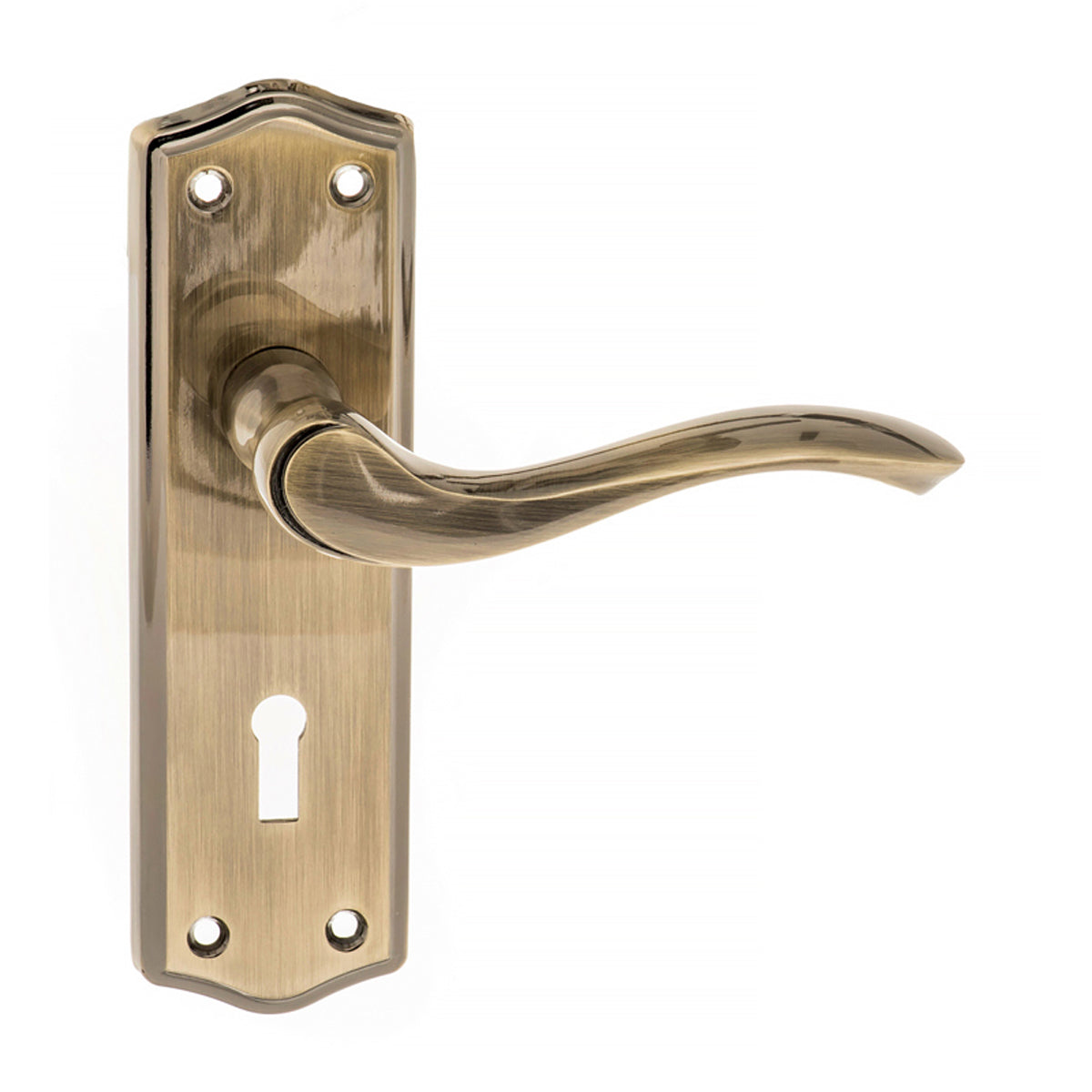 OLD ENGLISH WARWICK LEVER HANDLE 175x51x121x62 KEY ABR