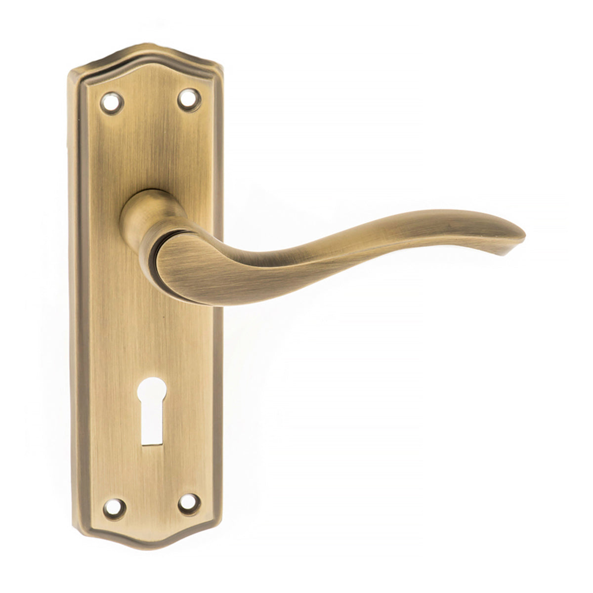 OLD ENGLISH WARWICK LEVER HANDLE 175x51x121x62 KEY MAB