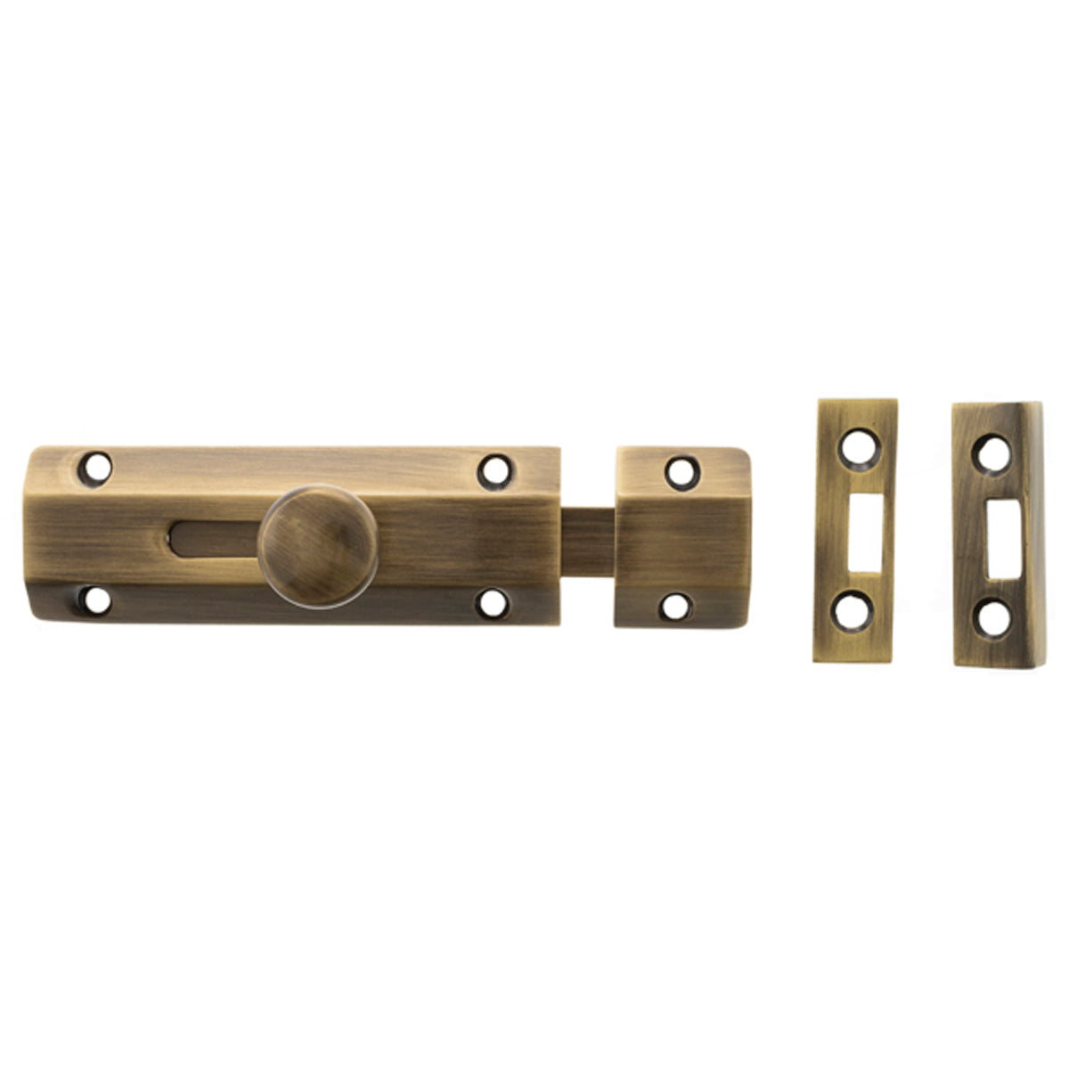 ATLANTIC SOLID SURFACE DOOR BOLT 102 BRS/ABR