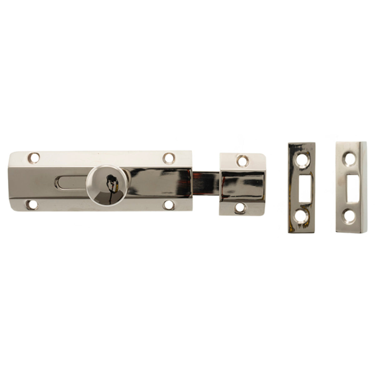 ATLANTIC SOLID SURFACE DOOR BOLT 102 BRS/PNP