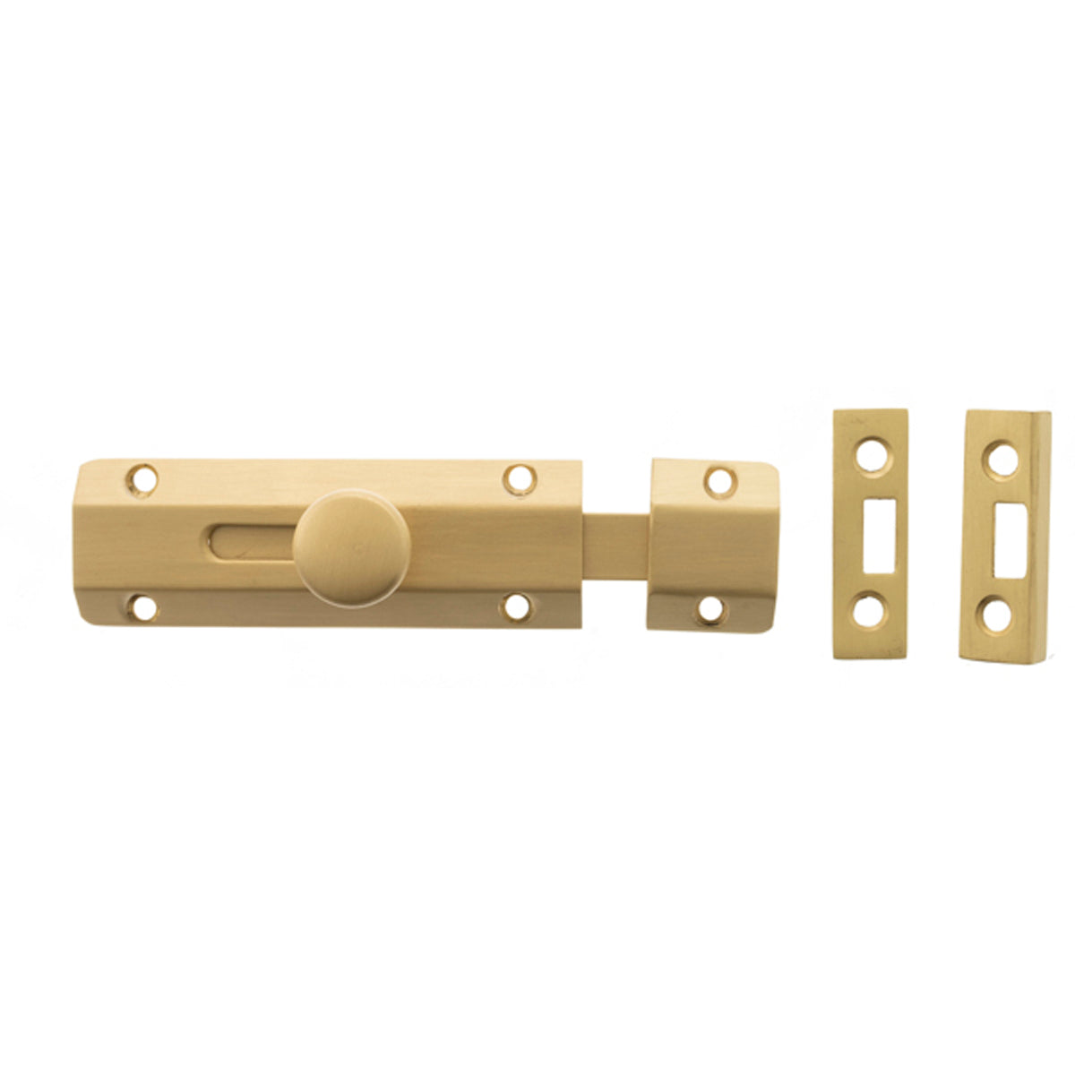 ATLANTIC SOLID SURFACE DOOR BOLT 102 BRS/SBR