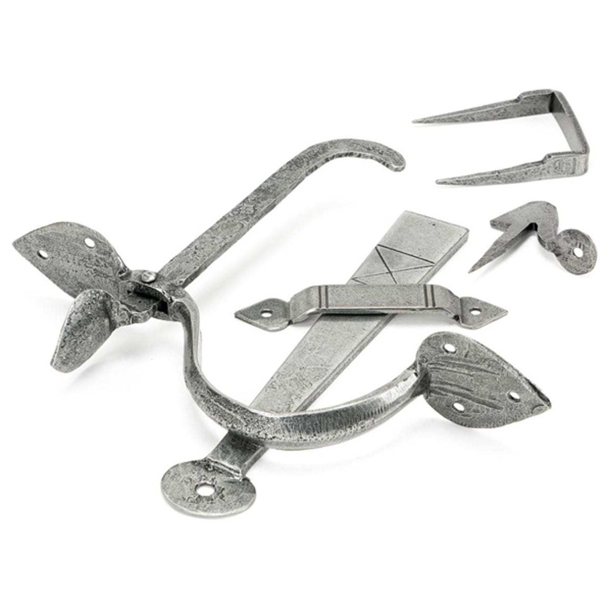 GOTHIC THUMBLATCH XL 212x46 PEW