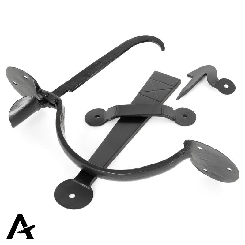 BEAN THUMBLATCH HEAVY 225x52 BLK - 33253 by MARCHES (ANVIL) ARCHITECTURAL HARDWARE
