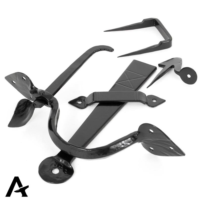 GOTHIC THUMBLATCH STD 205x45 BLK - 33970 by MARCHES (ANVIL) ARCHITECTURAL HARDWARE