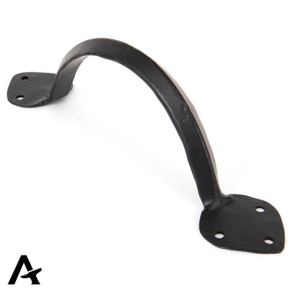GOTHIC D HANDLE 180HC 203x51x56 BLK - 33996 by MARCHES (ANVIL) ARCHITECTURAL HARDWARE