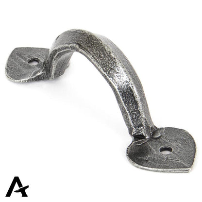 GOTHIC D HANDLE 071HC 101x25x32 PEW - 33640 by MARCHES (ANVIL) ARCHITECTURAL HARDWARE