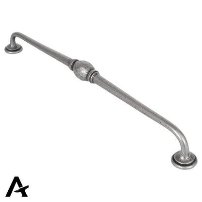HAMMERED D HANDLE 320HC 25x346x49 NSM - 83529 by MARCHES (ANVIL) ARCHITECTURAL HARDWARE